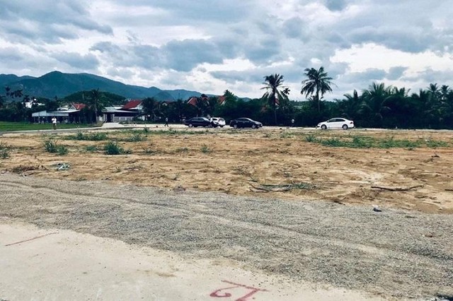 Phân lô, bán nền tràn lan tại các vùng ven của Thành phố Nha Trang, Khánh Hòa như huyện Diên Khánh, thị xã Ninh Hòa, huyện Cam Lâm. Ảnh: P.L
