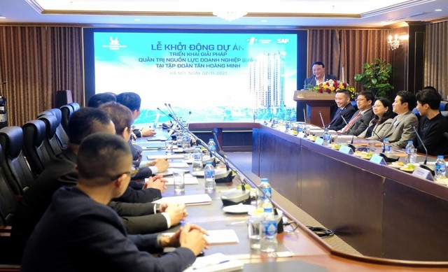 Chủ tịch Tập đoàn Tân Hoàng Minh phát biểu tại sự kiện