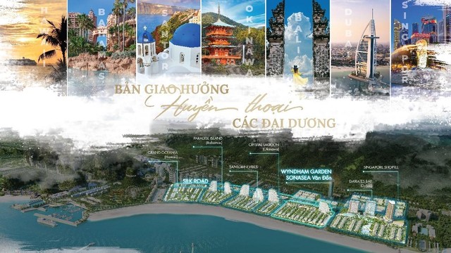Wyndham Garden Sonasea Vân Đồn được phát triển theo concept “Ốc đảo nhiệt đới” đậm chất Bali