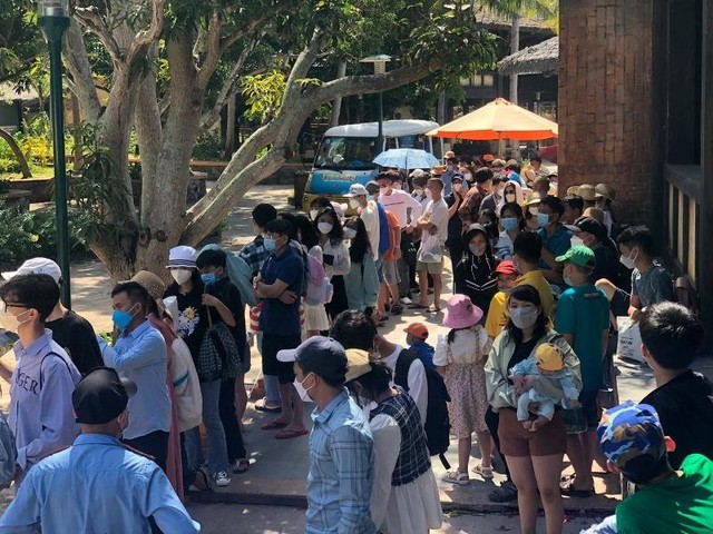 Sun World Hon Thom Nature Park Phú Quốc đón lượng du khách tăng đột biến những ngày nghỉ Tết Nhâm Dần.