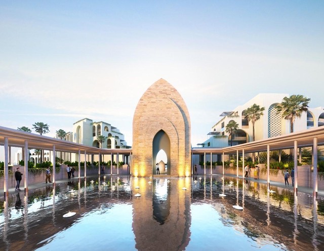 Phối cảnh 3D của dự án Cap Padaran Mũi Dinh với thiết kế mang đậm phong cách Chăm – Pa độc đáo Phối cảnh 3D của dự án Cap Padaran Mũi Dinh với thiết kế mang đậm phong cách Chăm – Pa độc đáo