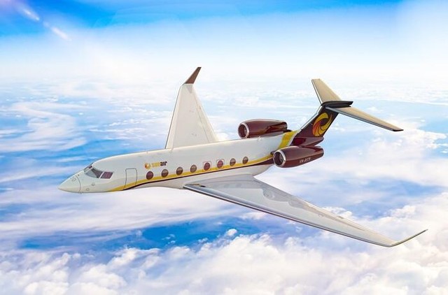 Sun Air sẽ khai thác 2 máy bay phản lực thương gia Gulfstream G650ER