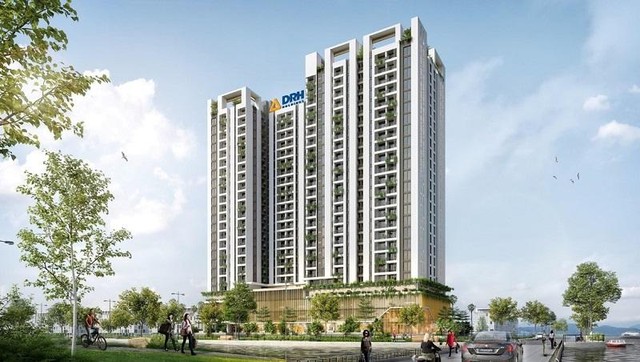 Dự án Aurora dự kiến bàn giao vào quý III/2022. Ảnh phối cảnh