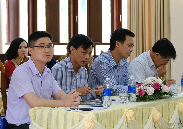 Các đại biểu tham gia chương trình tập huấn. (Ảnh: Hồ Hạ)