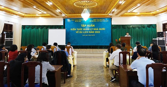 Quang cảnh chương trình tập huấn. (Ảnh: Hồ Hạ)