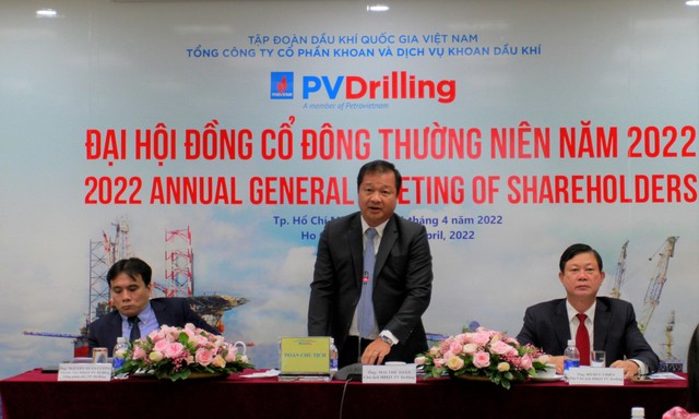 PV Drilling lên kế hoạch năm nay có doanh thu hợp nhất 4,700 tỷ đồng, tăng 9% so với thực hiện 2021