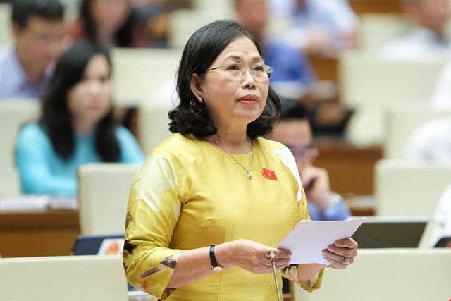 Đại biểu Nguyễn Thị Yến (đoàn Bà Rịa - Vũng Tàu)