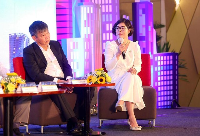 Bà Trần Nguyện cho biết, Sungroup đã đầu tư tại Đà Nẵng hơn 15 năm, đồng thời luôn coi Đà Nẵng là quê hương của Sun Group. (Ảnh: Minh Khánh)