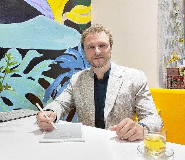 Ông Tom Bosschaert, CEO Except cho rằng, Việt Nam là thị trường mới nổi về golf trên thế giới nên đó cũng là lợi thế để các nhà đầu tư đi tắt, đón đầu xu thế sân golf xanh phát triển bền vững. (Ảnh: Hồ Hạ)