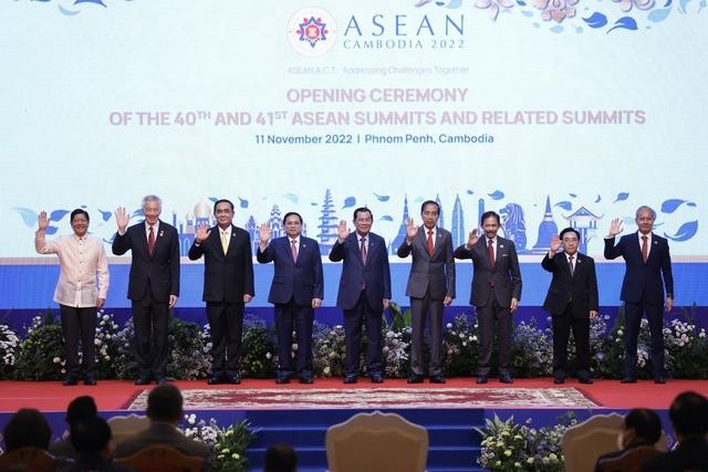 Lãnh đạo các nước ASEAN chụp ảnh lưu niệm tại Hội nghị. (Ảnh: Nhật Bắc) Lãnh đạo các nước ASEAN chụp ảnh lưu niệm tại Hội nghị. (Ảnh: Nhật Bắc)