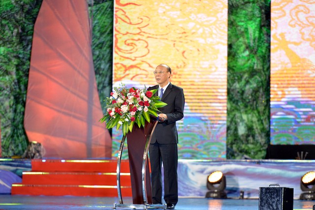 Ông Trần Đức Thắng, Chủ tịch UBND Thị xã Quảng Yên khẳng định lễ hội là sự kiện chính trị, văn hoá, du lịch có ý nghĩa quan trọng với thị xã.