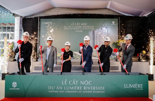 Masterise Home cất nóc nhiều dự án trong quý đầu năm nay.