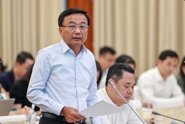 Thứ trưởng Giao thông Vận tải Nguyễn Danh Huy. (Ảnh: Nhật Bắc)