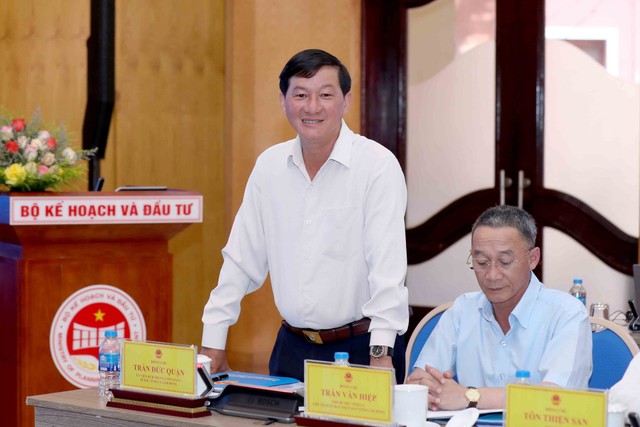 Bí thư Tỉnh ủy Lâm Đồng Trần Đức Quận (Ảnh: Đức Trung)