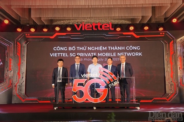 Viettel thử nghiệm thành công dịch vụ mạng di động 5G dùng riêng cho nhà máy Pegatron tại Hải Phòng