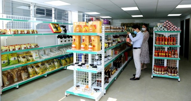 TP. Hà Nội đã khai trương đi vào hoạt động được 85 điểm giới thiệu, quảng bá sản phẩm OCOP.