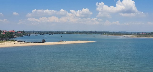 Khu vực thị trấn Cửa Tùng, huyện Vĩnh Linh, nơi Camimex đề xuất dự án.