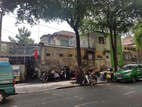 Một góc khu đất vàng.