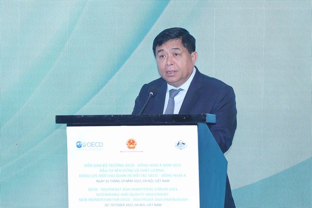 Bộ trưởng Bộ Kế hoạch và Đầu tư Nguyễn Chí Dũng. (Ảnh: Đức Trung) Bộ trưởng Bộ Kế hoạch và Đầu tư Nguyễn Chí Dũng. (Ảnh: Đức Trung)