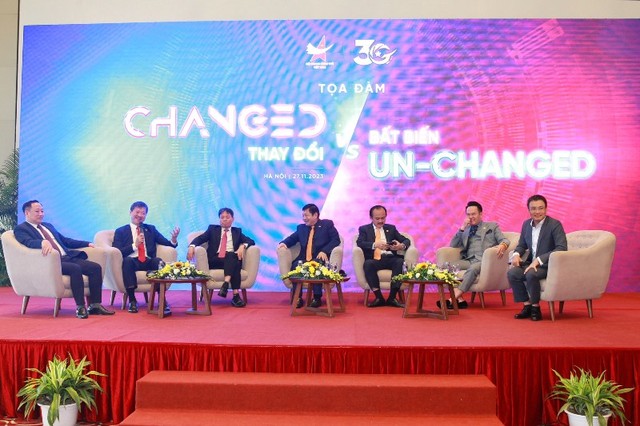 Tọa đàm "Changed vs Unchanged". Ảnh: Chí Cường.