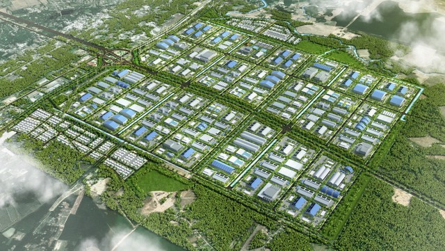 Phối cảnh dự án Khu công nghiệp Quảng Trị