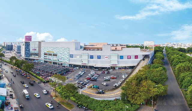 AEON đặt mục tiêu phát triển 30 trung tâm mua sắm tới năm 2030. Ảnh: Bình Minh
