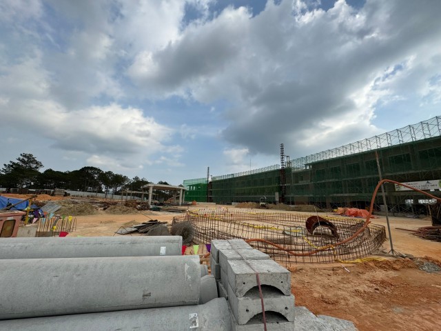 Công trình không phép, sai phép tại sân golf Đà Lạt.