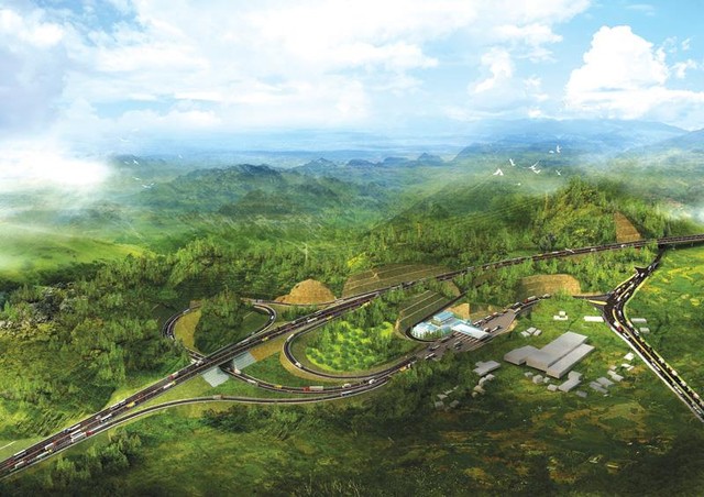 Phối cảnh Dự án cao tốc Hữu Nghị - Chi Lăng.