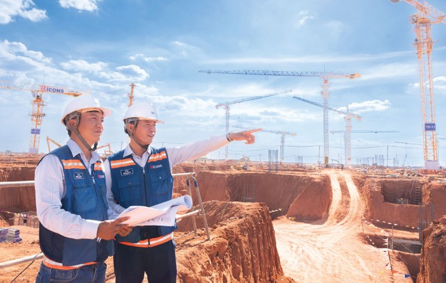 Ricons cùng liên danh Vietur thi công tại dự án Cảng hàng không quốc tế Long Thành