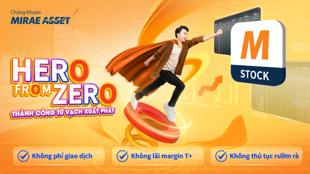 Ưu đãi hấp dẫn dành cho nhà đầu tư mới từ Chứng khoán Mirae Asset.