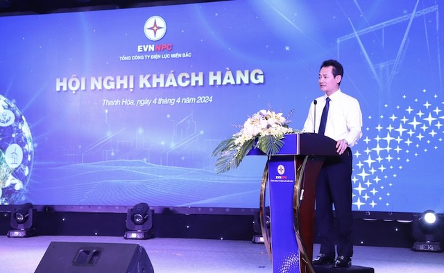 Tổng giám đốc EVNNPC gửi lời cám ơn và mong khách hàng tiếp tục đồng hành cùng ngành điện trong tiết kiệm điện và điều chỉnh phụ tải