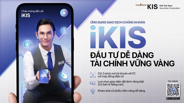 Ứng dụng chứng khoán iKIS tích hợp “all in one” các tiện ích giúp nhà đầu tư dễ dàng giao dịch và nắm bắt cơ hội Ứng dụng chứng khoán iKIS tích hợp “all in one” các tiện ích giúp nhà đầu tư dễ dàng giao dịch và nắm bắt cơ hội