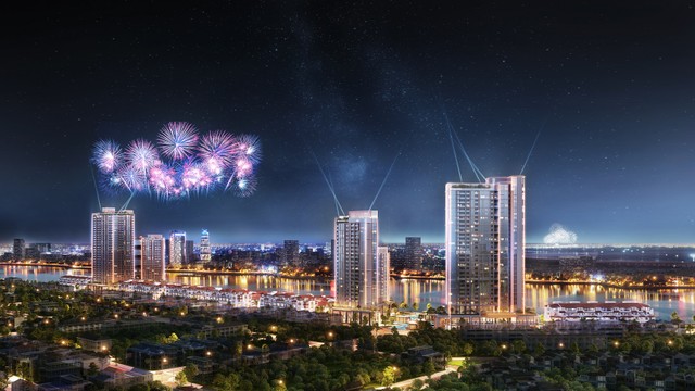 Căn hộ Sun Symphony Residence sở hữu tầm nhìn hoàn hảo để chiêm ngưỡng pháo hoa tại Lễ hội Pháo hoa quốc tế Đà Nẵng