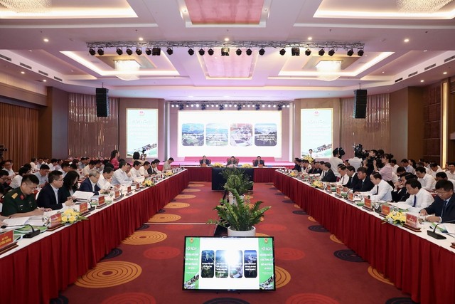 Hội nghị Hội đồng điều phối vùng Trung du và miền núi phía Bắc lần thứ ba. (Ảnh: Đức Trung)