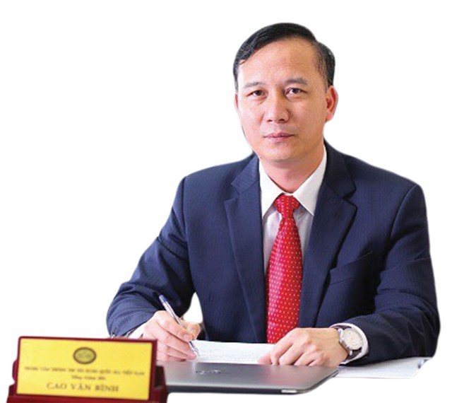 Ông Cao Văn Bình, Tổng giám đốc Trung tâm Thông tin tín dụng quốc gia (CIC)