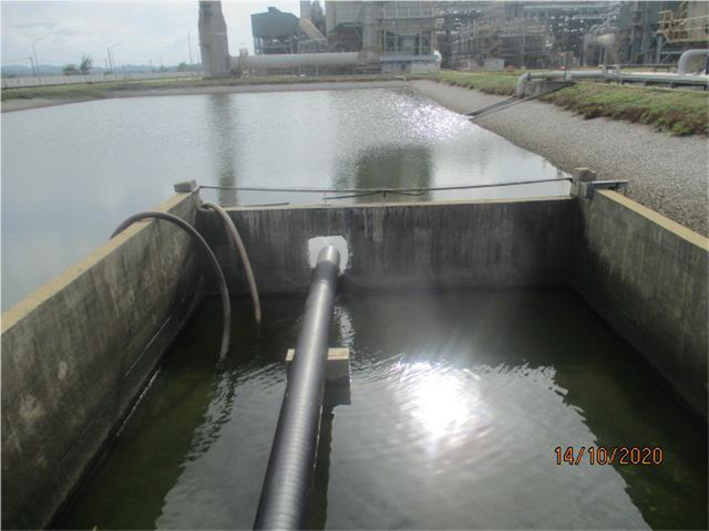 Hạng mục Hồ kiểm chứng TK5809 được cải hoán từ dạng chảy tràn sang dạng xả đáy