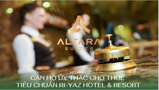 Vung Tau Centre Point đã chính thức lựa chọn Altara Suites là đơn vị cung cấp mô hình Ủy thác cho thuê tại căn hộ dự án.