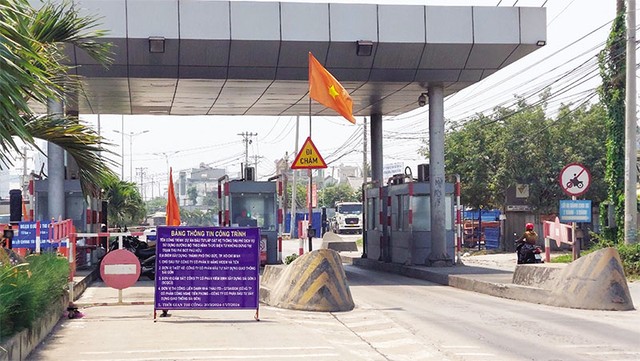 BOT Phú Hữu chuẩn bị thu phí.