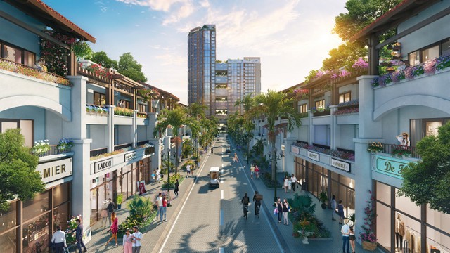 The Sonata sẽ là tọa độ sôi động suốt đêm ngày bên sông Hàn. Ảnh phối cảnh minh họa Sun Property