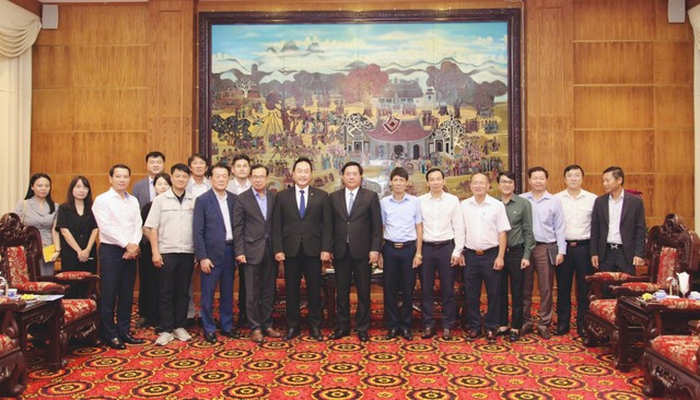 Các nhà đầu tư Hàn Quốc đứng đầu top 20 vùng, lãnh thổ có dự án đầu tư tại Vĩnh Phúc