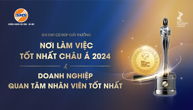 SHS giành hai giải thưởng danh giá từ HR Asia Awards trong năm đầu tiên tham dự SHS giành hai giải thưởng danh giá từ HR Asia Awards trong năm đầu tiên tham dự
