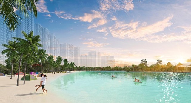 Từ The Miami 5, cư dân dễ dàng tiếp cận bộ 03 công viên liên hoàn của đại đô thị