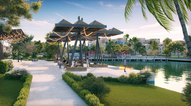 Hệ thống tiện ích hoàn chỉnh sẽ nâng tầm chuẩn sống cho cư dân. Ảnh phối cảnh minh họa Hệ thống tiện ích hoàn chỉnh sẽ nâng tầm chuẩn sống cho cư dân. Ảnh phối cảnh minh họa