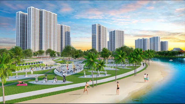 The Victoria là một trong những phân khu cuối cùng của đại đô thị phía Tây The Victoria là một trong những phân khu cuối cùng của đại đô thị phía Tây