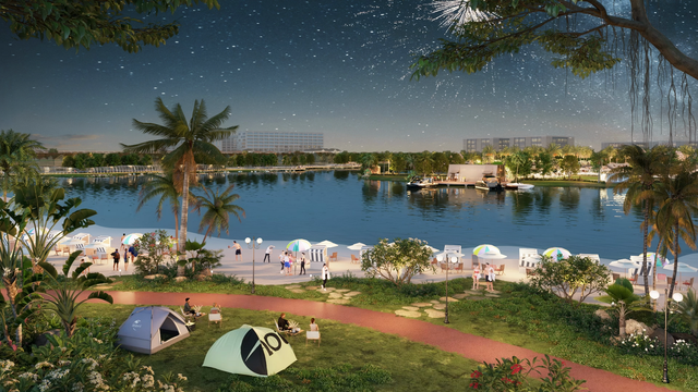 Công viên văn hóa với nhiều trải nghiệm hấp dẫn. Ảnh phối cảnh minh họa