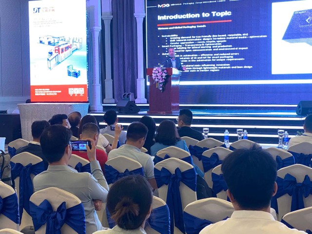 Các doanh nghiệp chia sẻ về xu hướng của ngành bao bì trong tương lai.: Thông báo phát hành cổ phiếu để hoán đổi theo hợp đồng hợp nhất