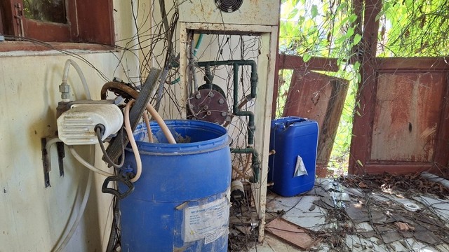 Công trình hư hỏng không thể khắc phục, UBND xã Tịnh Long kiến nghị thanh lý dự án.