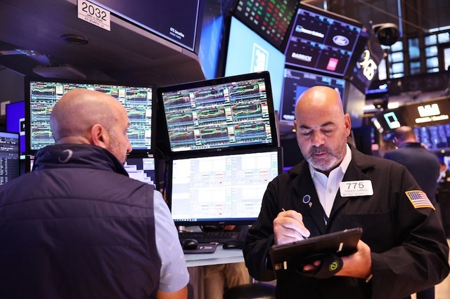 Mặc dù chứng khoán Mỹ tăng điểm mạnh mẽ trong hai năm 2023 và 2024, nhưng thị trường chưa thấy sự hồi sinh của các thương vụ IPO. Ảnh: AFP