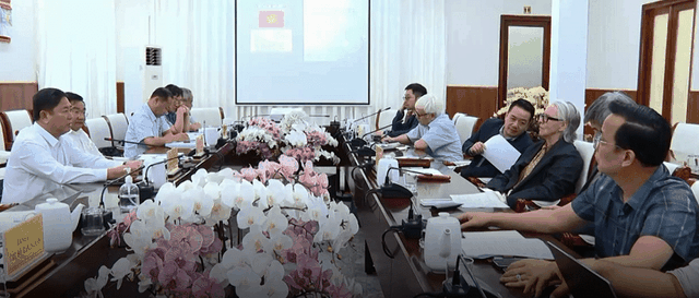 Công ty VFT Bio Fuels UG (bên phải) đề xuất đầu tư dự án thép xanh vào Khu công nghiệp Du Long. Nguồn: NTV.