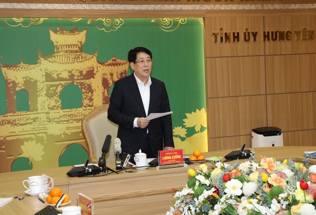 Chủ tịch nước Lương Cường phát biểu chỉ đạo. Ảnh: Lê Hiếu Chủ tịch nước Lương Cường phát biểu chỉ đạo. Ảnh: Lê Hiếu